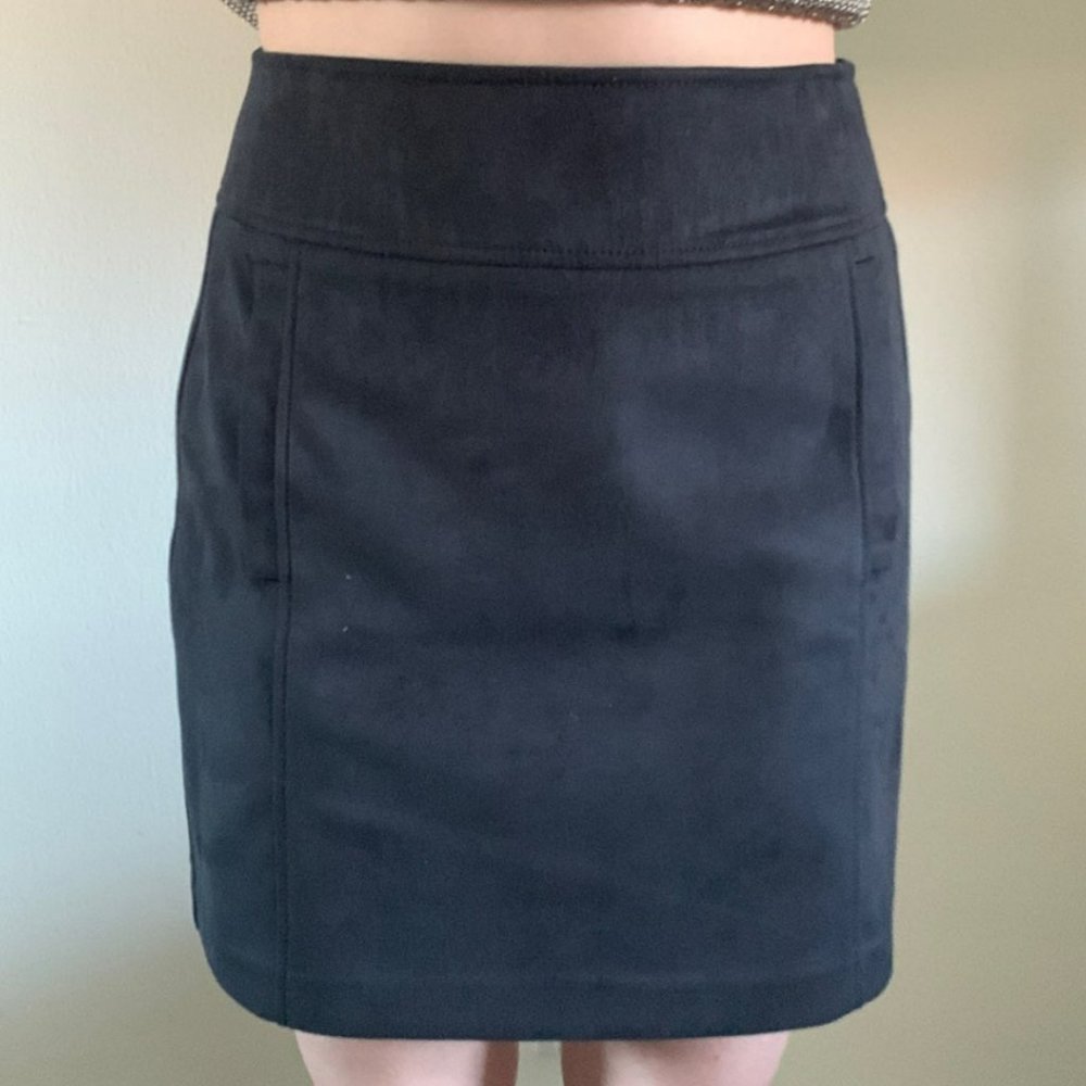 Loft Navy Skirt sz 4